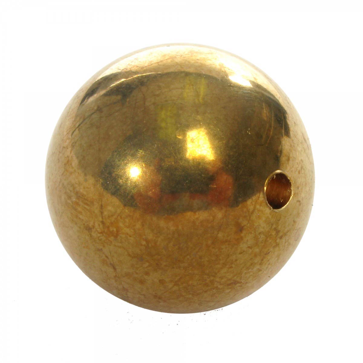 Ball, Brass, 1 Hole, 25mm