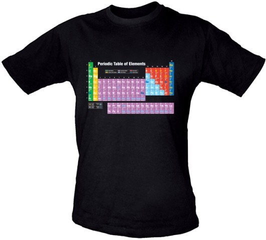 T Shirt, Kids Periodic Table 