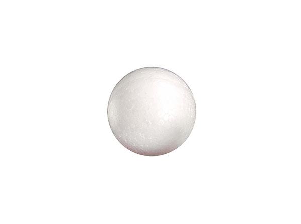 Ball, Polystyrene, 7.5cm - 10 Pack