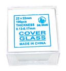 Microscope Slide Cover Slip, 20x20mm