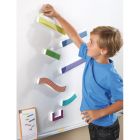 Magnetic marble run