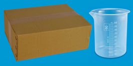 Box Of 6 1000ml Plastic Beakers Mad About Science