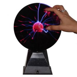 6 LARGE GLASS PLASMA BALL WITH ADAPTER