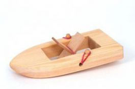 rubber band boat