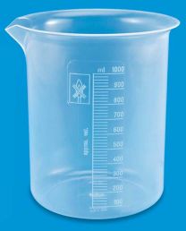 Beaker, Plastic, 1000ml, Low Form