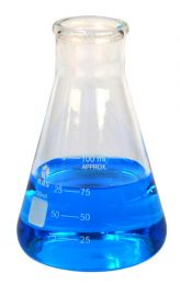 Flask, Erlenmeyer, Glass, 100ml, Narrow Mouth