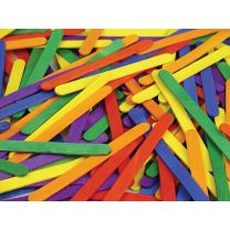 Popsticks, coloured, pkt/1000