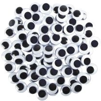 Moving Eyes, Round, 20mm, 100 Pieces