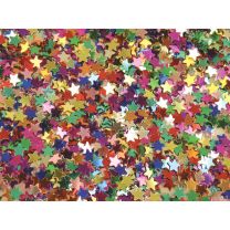 Glitter Stars Assorted Colours 100gm