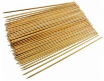 Axle Skewers. Bamboo, 15cmx2.5mm, 100 Pack
