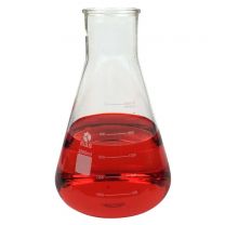 Flask, Erlenmeyer, Glass, 2000ml, Wide Mouth