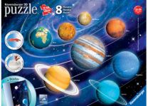 Solar System 8 Planets 3D Puzzle 522pc