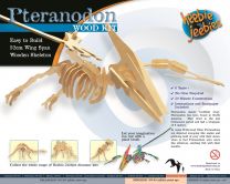 Wood Craft Kit, Large Pteranodon