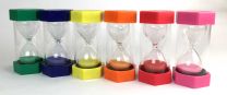 Sand Timer, Plastic, Large, Set of 6