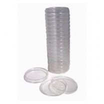 Petri Dish, Plastic, Sterile, 90mm, 20 Pack