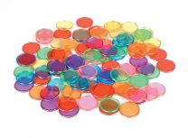Magnetic Counting Chips - 100 Pieces