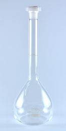 Volumetric flask, glass 2000ml, polystopper