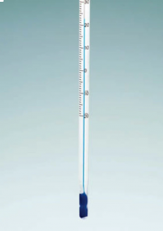 Thermometer, 30cm, white back, -20c to 110c