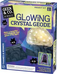 Geek & Co Science: Glowing Crystal Geode