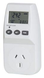 Intelligent power meter measures V, W, I