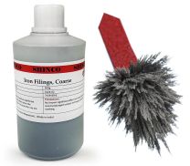 Iron Filings, Coarse, 500 Grams