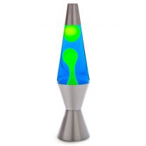 Lava Lamp, Yellow/Blue Retro