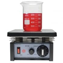 Magnetic stirrer/hotplate, simmerstat with teflon coating