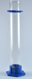 Cylinder, measuring, glass 25ml, plastic base