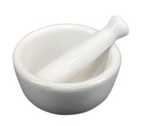 Porcelain Mortar & Pestle - 130 x 70mm