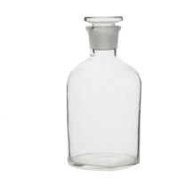 Bottle, Reagent, Glass, Narrow Mouth with Glass Stopper