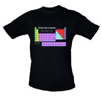 T Shirt, Periodic Table Adult Sizes