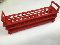 Test tube rack, PP, for 31 x 12mm tubes