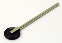 Pulley on metal rod
