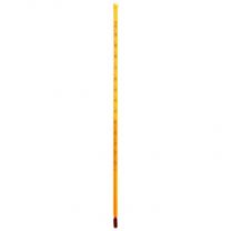 Thermometer,Red Spirit, Yellow Back, -20c to 150c