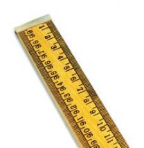 Meter Ruler with Brass Ends