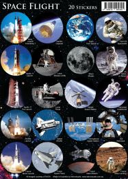 Space Flight Stickers