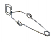 Test tube holder, nickel plated