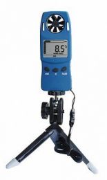 Wind meter with tripod