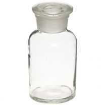 Bottle, Reagent, Glass, Wide Mouth, 250ml with Glass Stopper