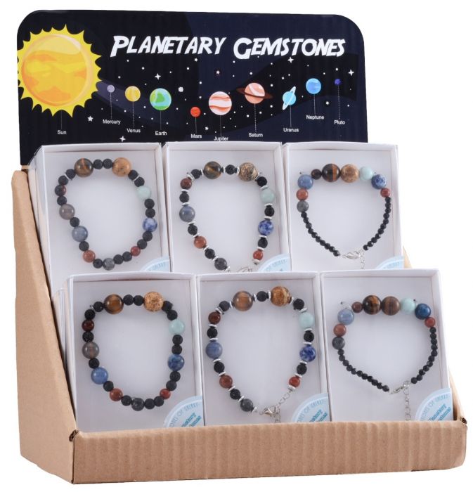 Planetary Gemstone Bracelet Mad About Science