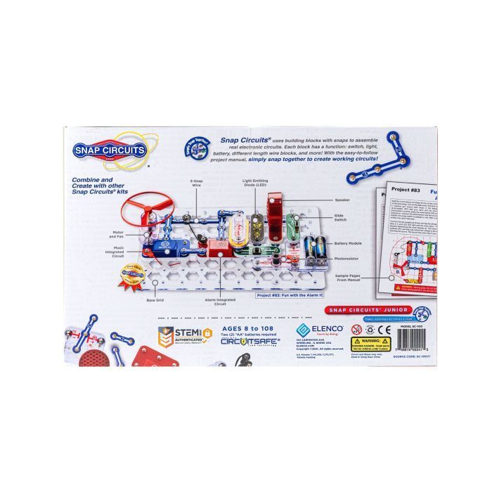 Snap Circuits Junior 100 Experiments Mad About Science