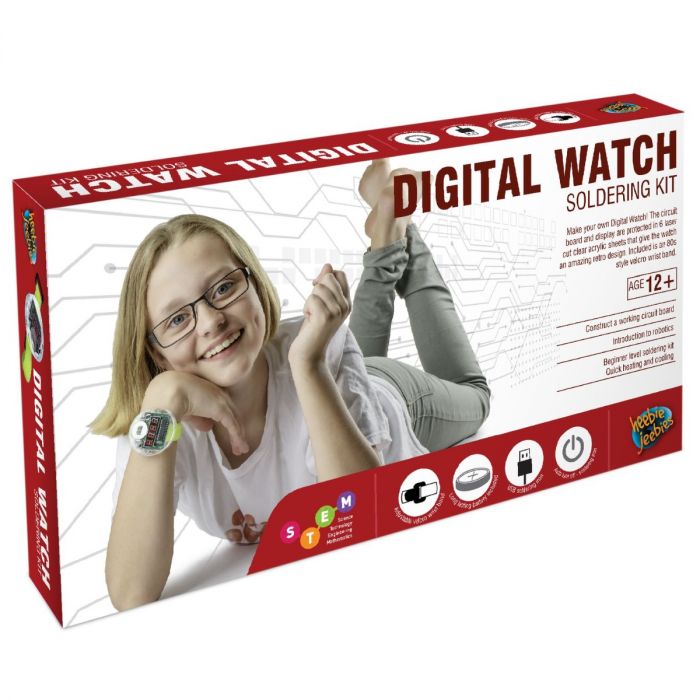 DIY 80s Digital Watch Mad About Science